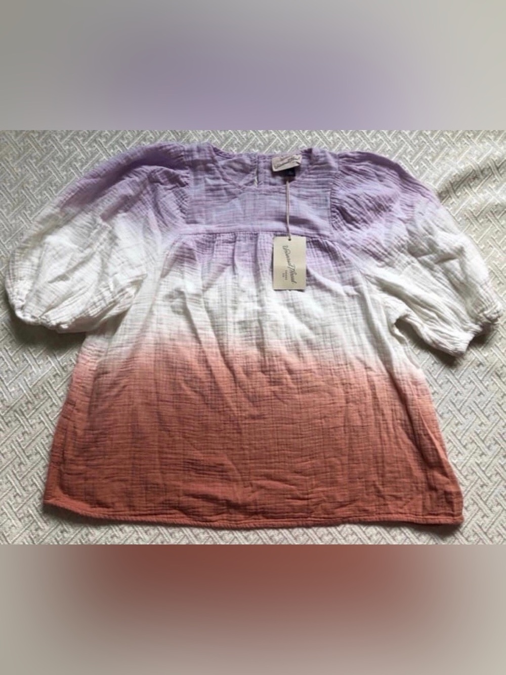 Universal thread blouse top